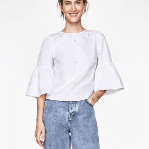 Snakeskin Bermuda Shorts